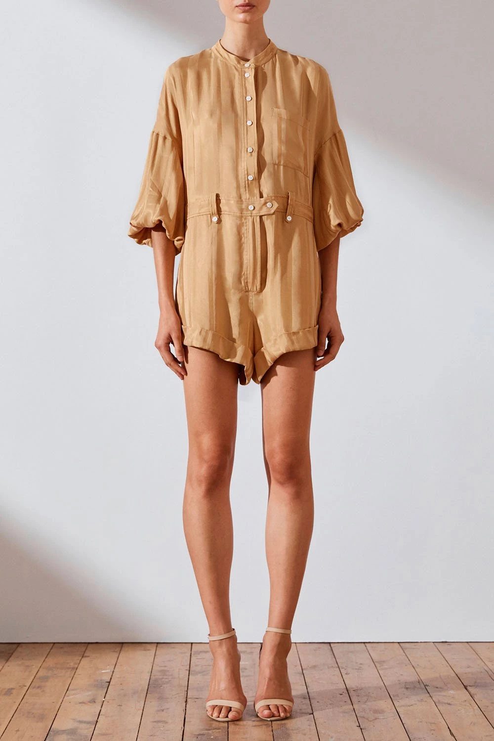 Shona Joy Daisy Balloon Sleeve Boiler Suit 8 Shona Joy Daisy Balloon Sleeve Boiler Suit