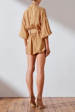 Shona Joy Daisy Balloon Sleeve Boiler Suit 12 Shona Joy Daisy Balloon Sleeve Boiler Suit