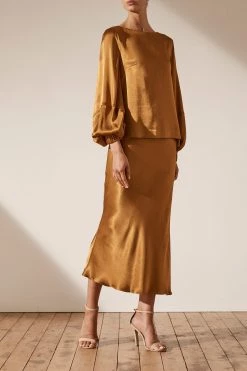 Shona Joy Wright Balloon Sleeve Top 11 Shona Joy Wright Balloon Sleeve Top