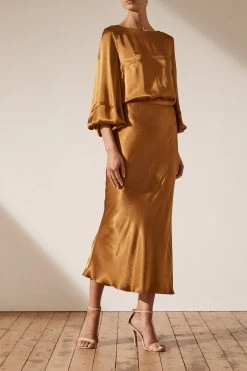 Shona Joy Wright Balloon Sleeve Top 14 Shona Joy Wright Balloon Sleeve Top