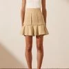 Shona Joy Carmen Linen Mini Skirt 2 Shona Joy Carmen Linen Mini Skirt