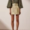 Shona Joy Marie Mini Skirt Pistachio 2 Shona Joy Marie Mini Skirt Pistachio