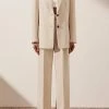 Shona Joy Ivy Oversized Tailored Blazer Bone 2 Shona Joy Ivy Oversized Tailored Blazer Bone