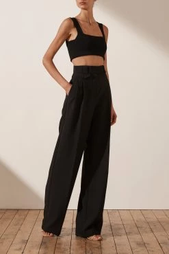 Shona Joy Ivy High Waisted Tailored Pant