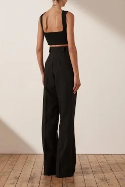 Shona Joy Ivy High Waisted Tailored Pant