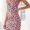By Johnny Strawberry Leopard Mini Dress 2 By Johnny Strawberry Leopard Mini Dress