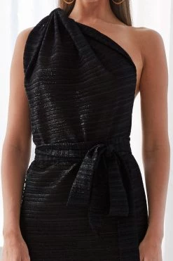 By Johnny Knot Now Mini Dress Black