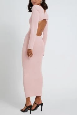 By Johnny Tina Twist Scoop Back Dress