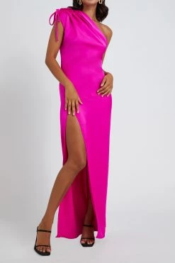 By Johnny Sliced Out Asymmetric Dress