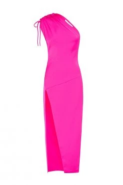 By Johnny Sliced Out Asymmetric Dress