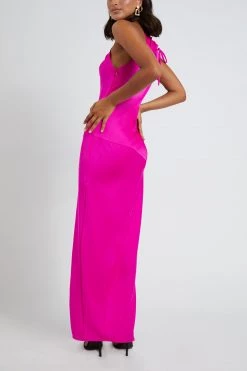 By Johnny Sliced Out Asymmetric Dress