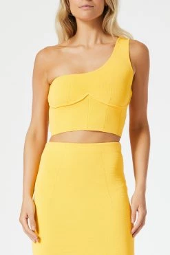 San Sloane Val Asym Top Mango