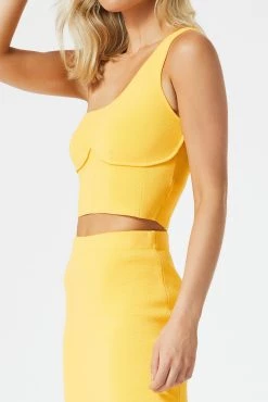 San Sloane Val Asym Top Mango