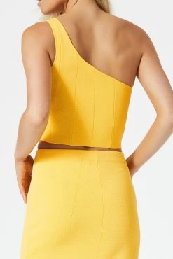 San Sloane Val Asym Top Mango