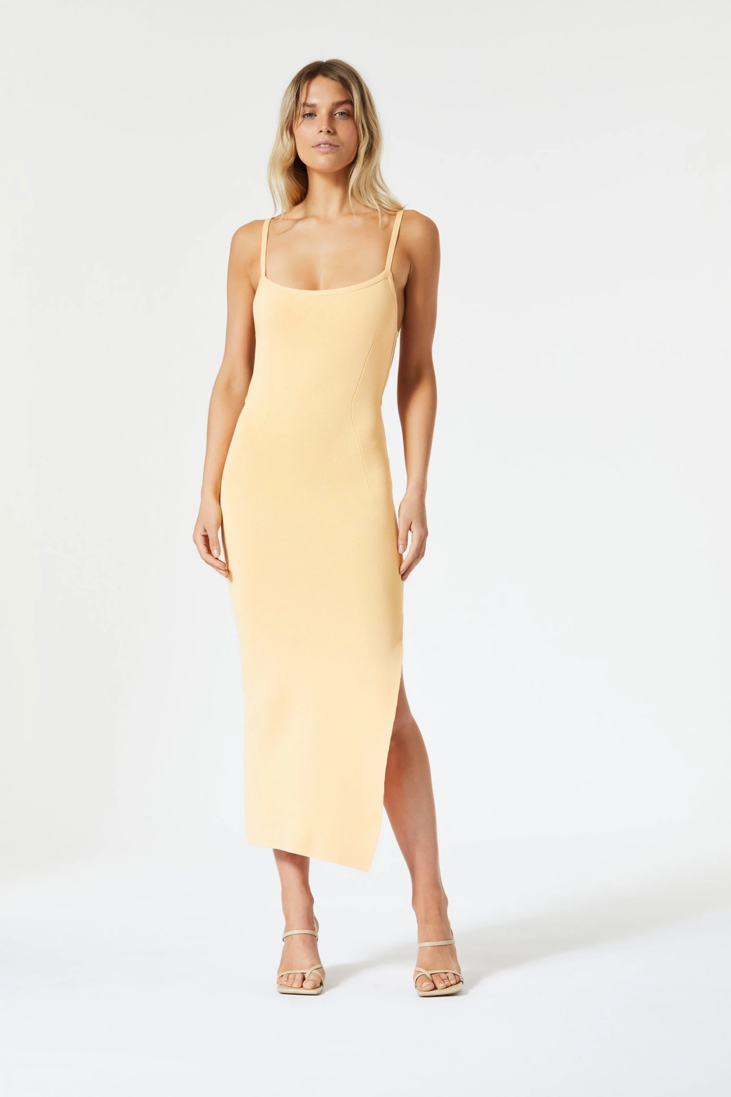 San Sloane Ester Midi Dress Melon 7 San Sloane Ester Midi Dress Melon