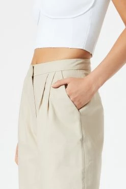 San Sloane Elements High Waist Pant Oatmeal 10 San Sloane Elements High Waist Pant Oatmeal