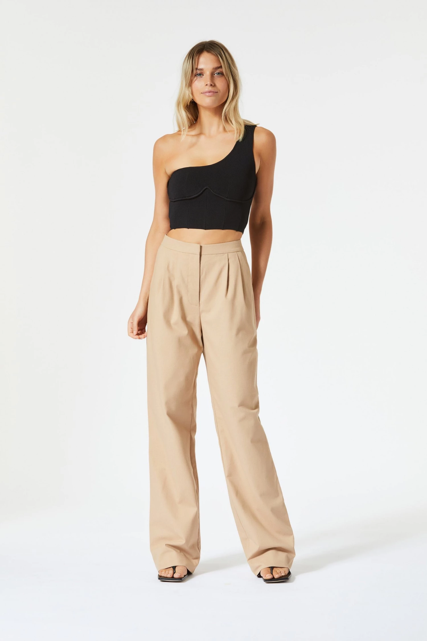 San Sloane Elements High Waist Pant Chai 4 San Sloane Elements High Waist Pant Chai