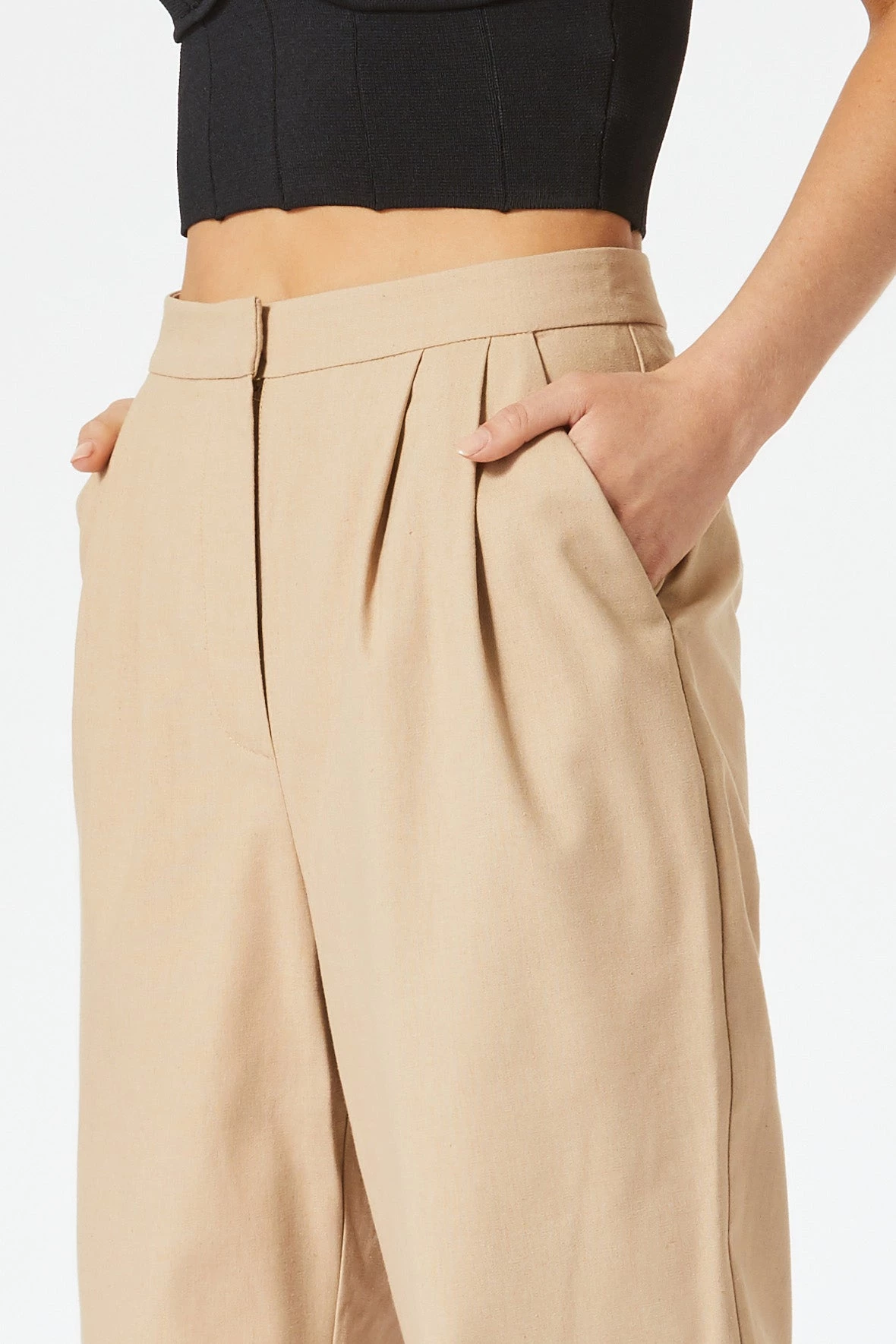 San Sloane Elements High Waist Pant Chai 9 San Sloane Elements High Waist Pant Chai