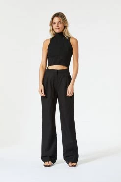 San Sloane Elements High Waist Pant Black
