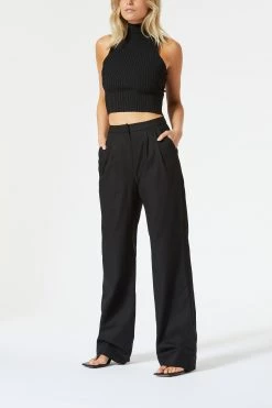 San Sloane Elements High Waist Pant Black
