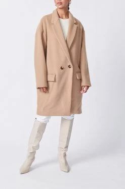 Ena Pelly Oversized Wool Coat