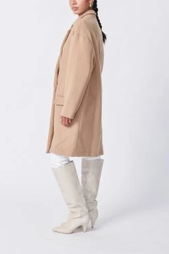 Ena Pelly Oversized Wool Coat