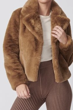 Ena Pelly Frankie Faux Fur Jacket Tuscany 8 Ena Pelly Frankie Faux Fur Jacket Tuscany