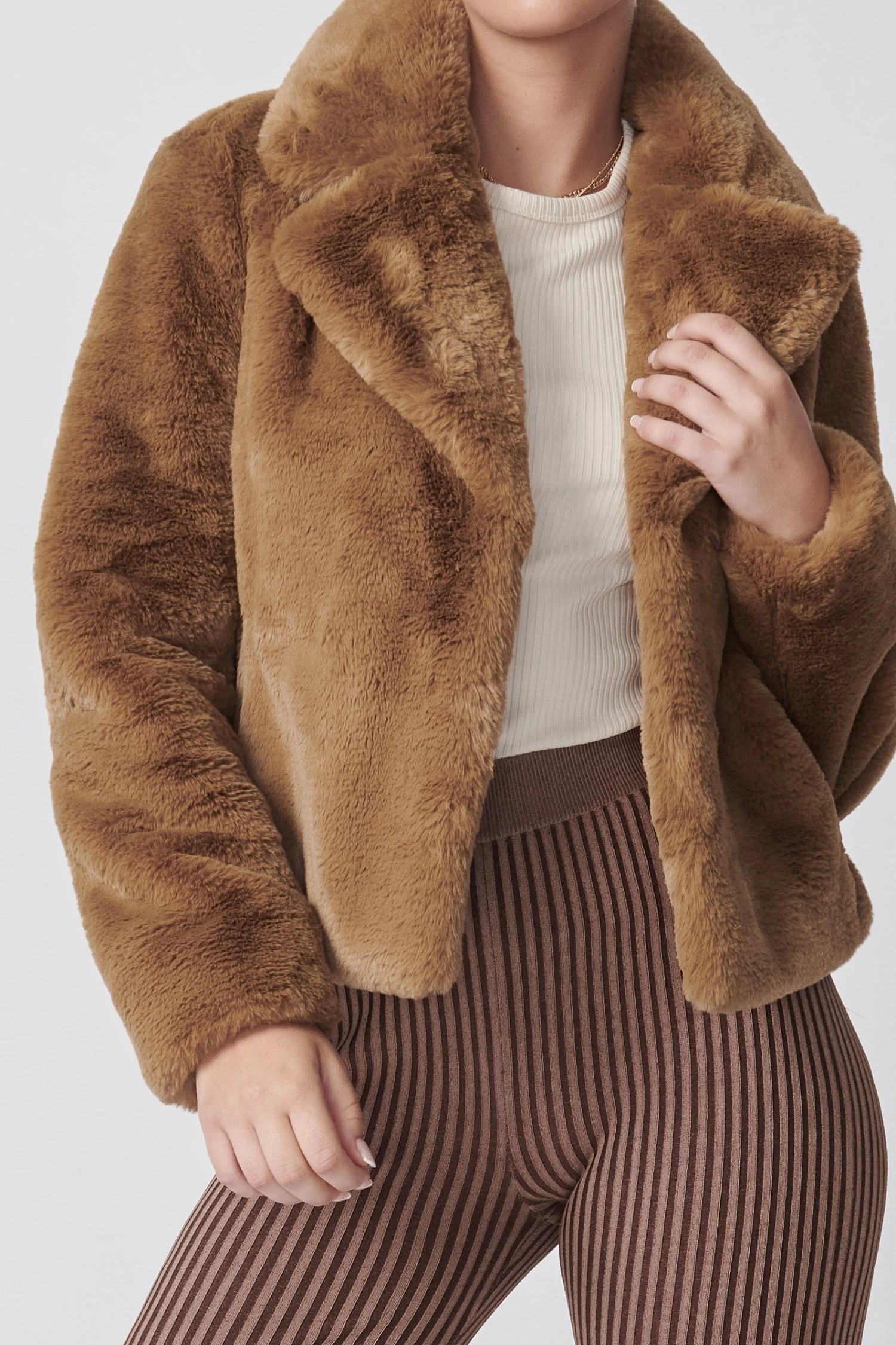 Ena Pelly Frankie Faux Fur Jacket Tuscany 5 Ena Pelly Frankie Faux Fur Jacket Tuscany