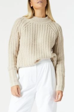 San Sloane Trinity Knit Light Tan