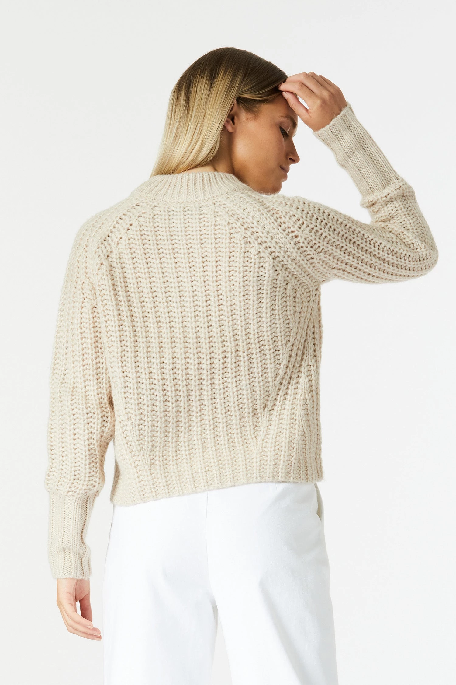 San Sloane Trinity Knit Light Tan 7 San Sloane Trinity Knit Light Tan