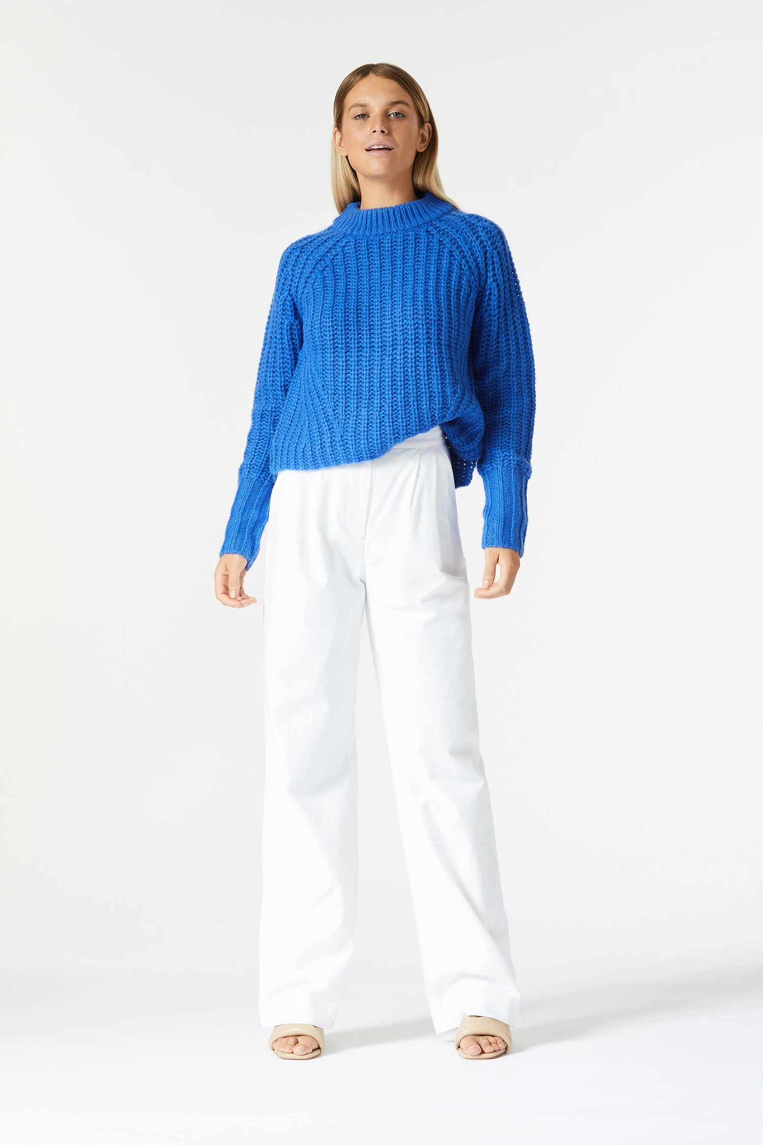 San Sloane Trinity Knit Royal Blue 10 San Sloane Trinity Knit Royal Blue