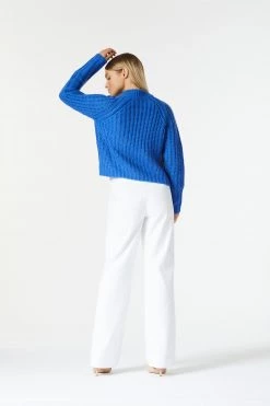 San Sloane Trinity Knit Royal Blue 21 San Sloane Trinity Knit Royal Blue