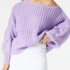 San Sloane Owens Knit Lilac 1 San Sloane Owens Knit Lilac