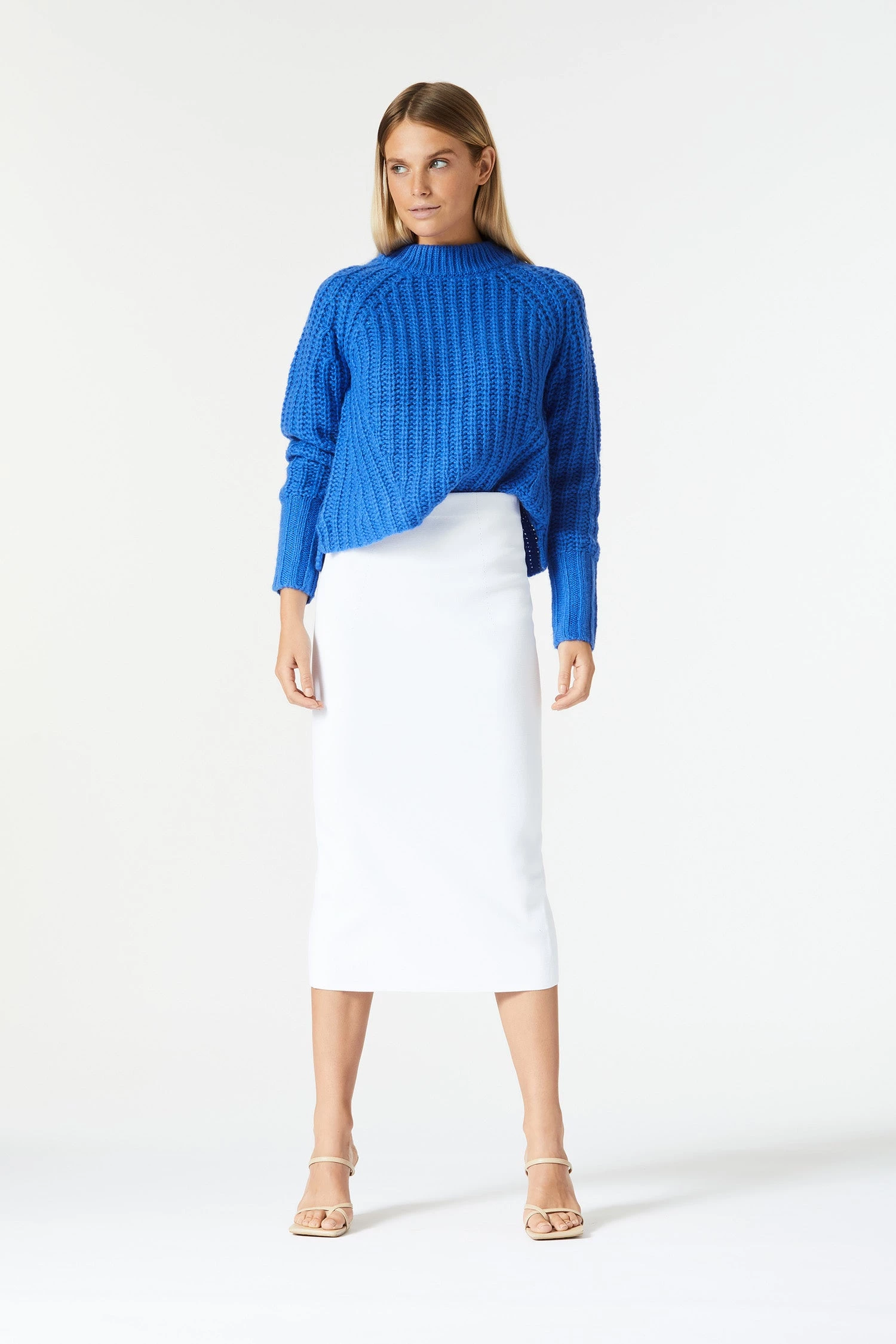 San Sloane Trinity Knit Royal Blue 4 San Sloane Trinity Knit Royal Blue