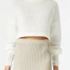 San Sloane American Woman Knit White