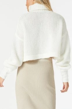 San Sloane American Woman Knit White 16 San Sloane American Woman Knit White