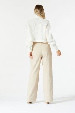 San Sloane American Woman Knit White 19 San Sloane American Woman Knit White