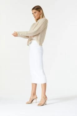 San Sloane Trinity Knit Light Tan 17 San Sloane Trinity Knit Light Tan