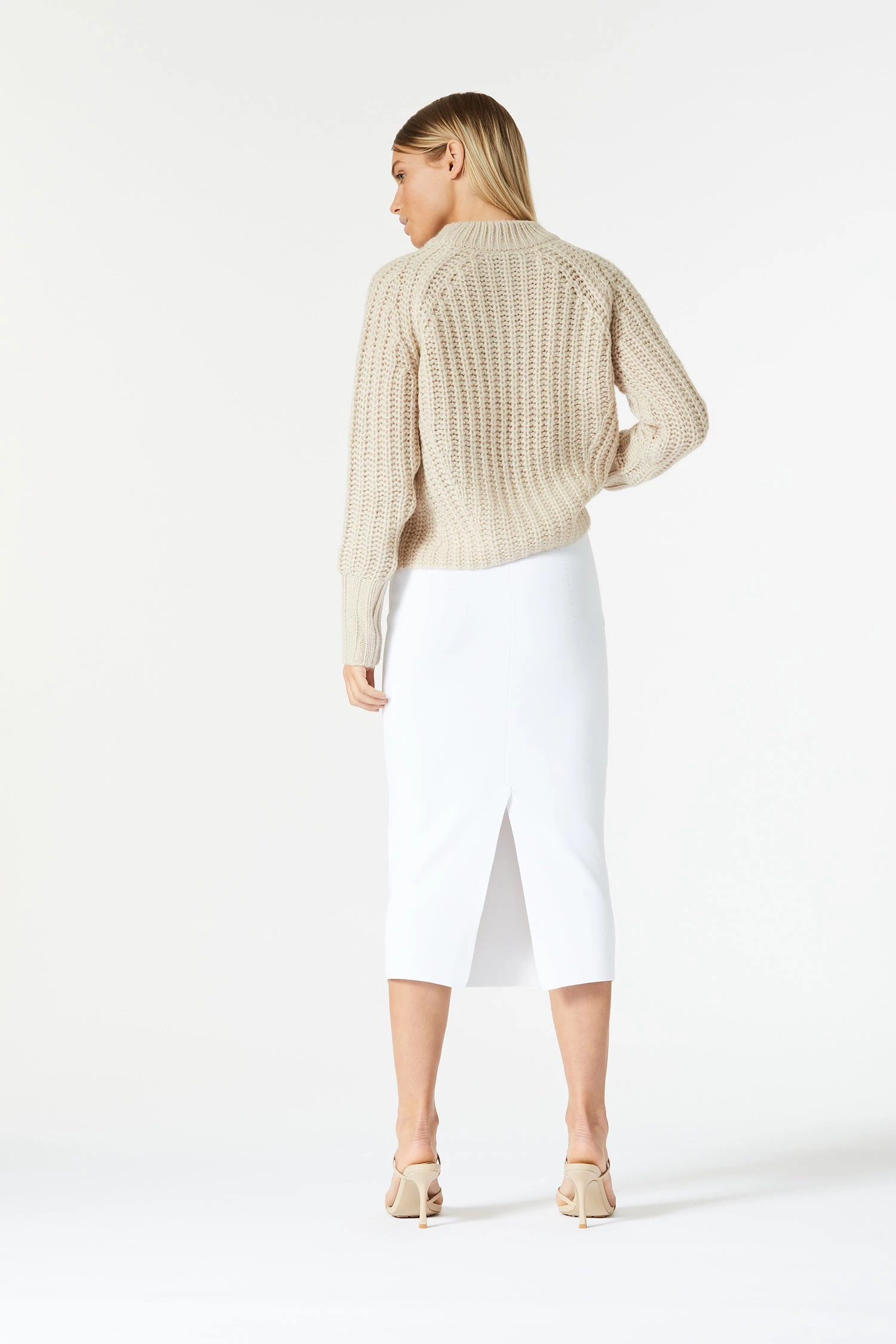 San Sloane Trinity Knit Light Tan 10 San Sloane Trinity Knit Light Tan