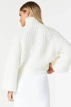 San Sloane Karsyn Knit White 17 San Sloane Karsyn Knit White