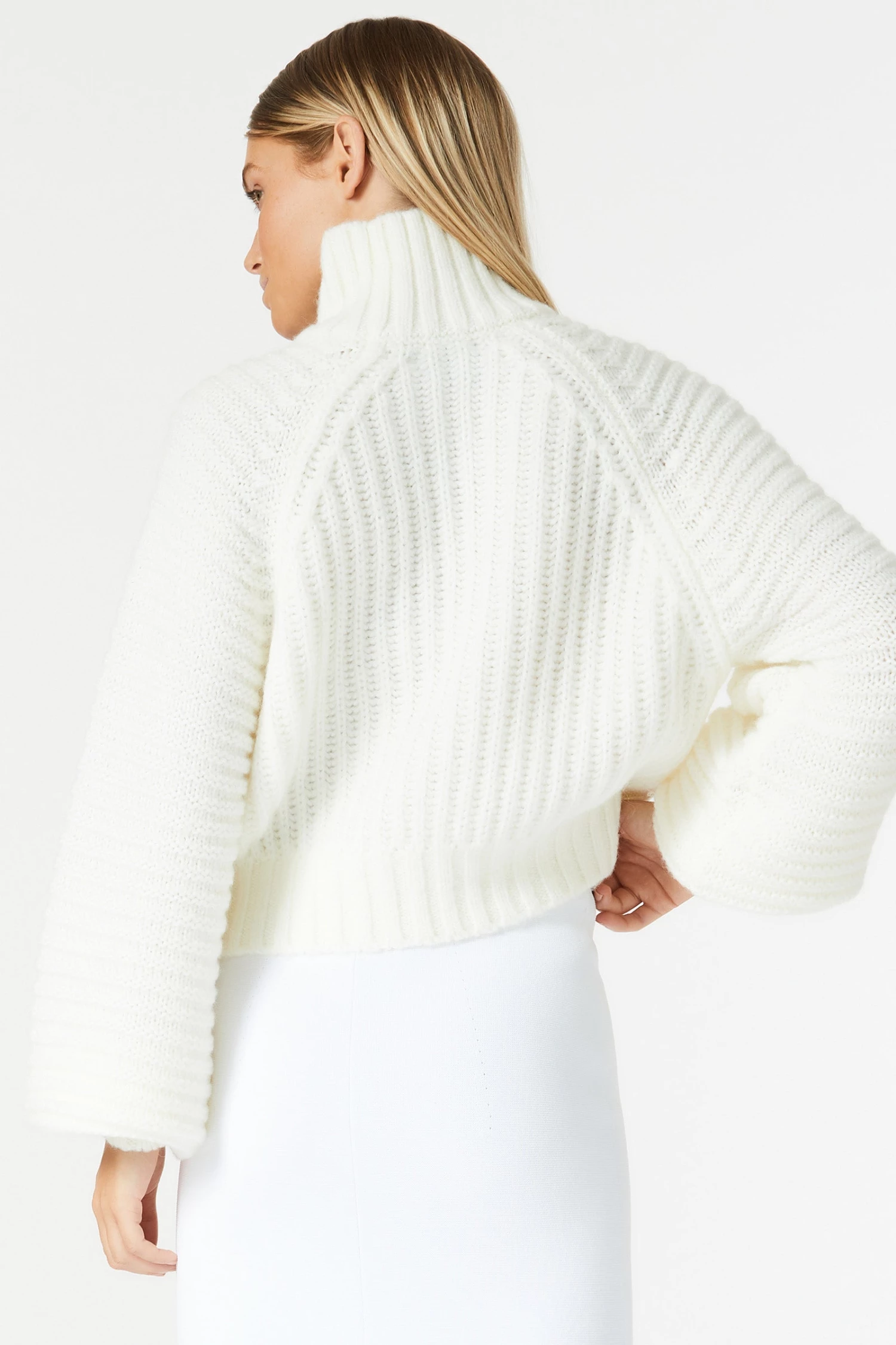 San Sloane Karsyn Knit White 8 San Sloane Karsyn Knit White