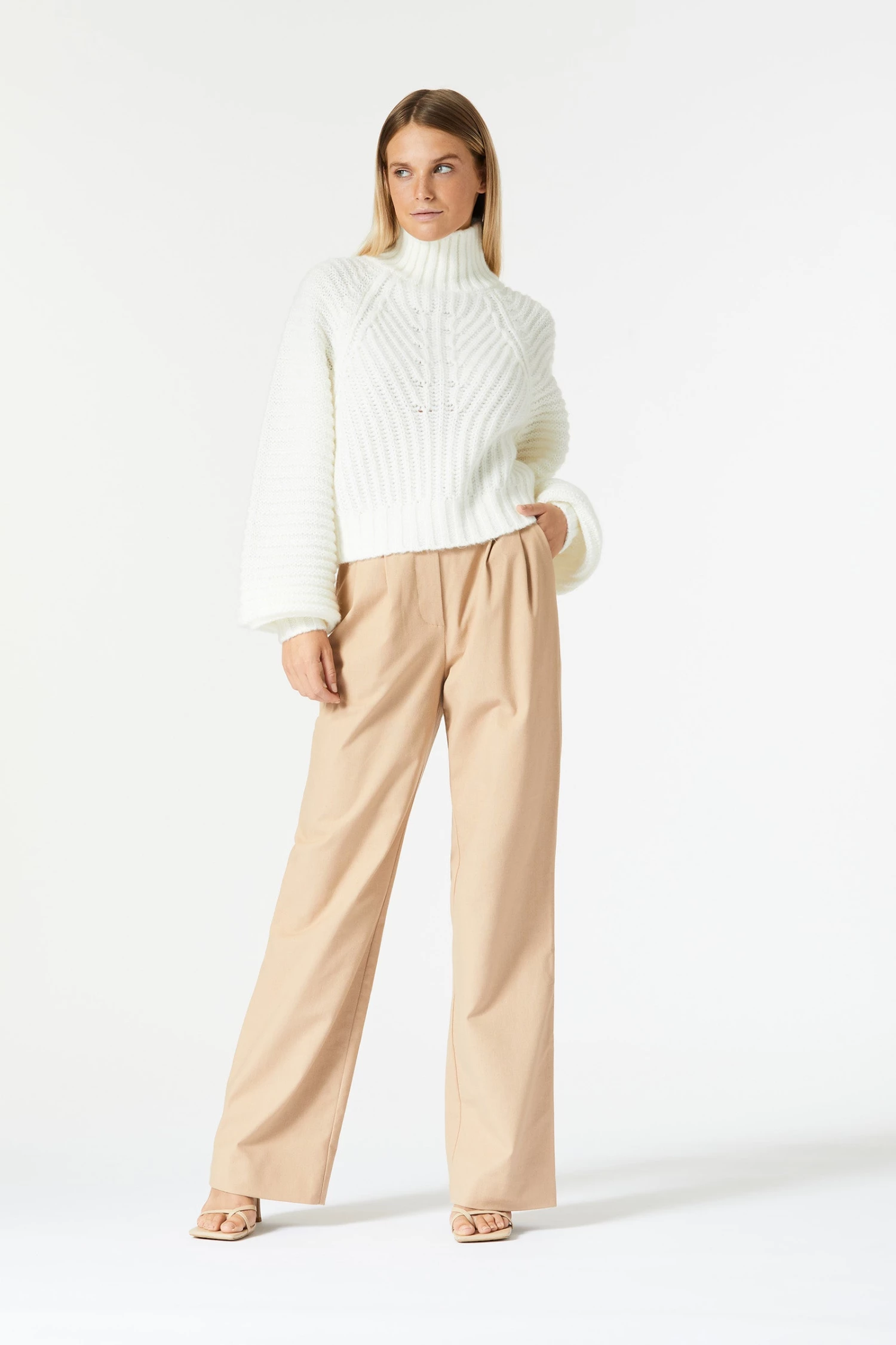 San Sloane Karsyn Knit White 10 San Sloane Karsyn Knit White