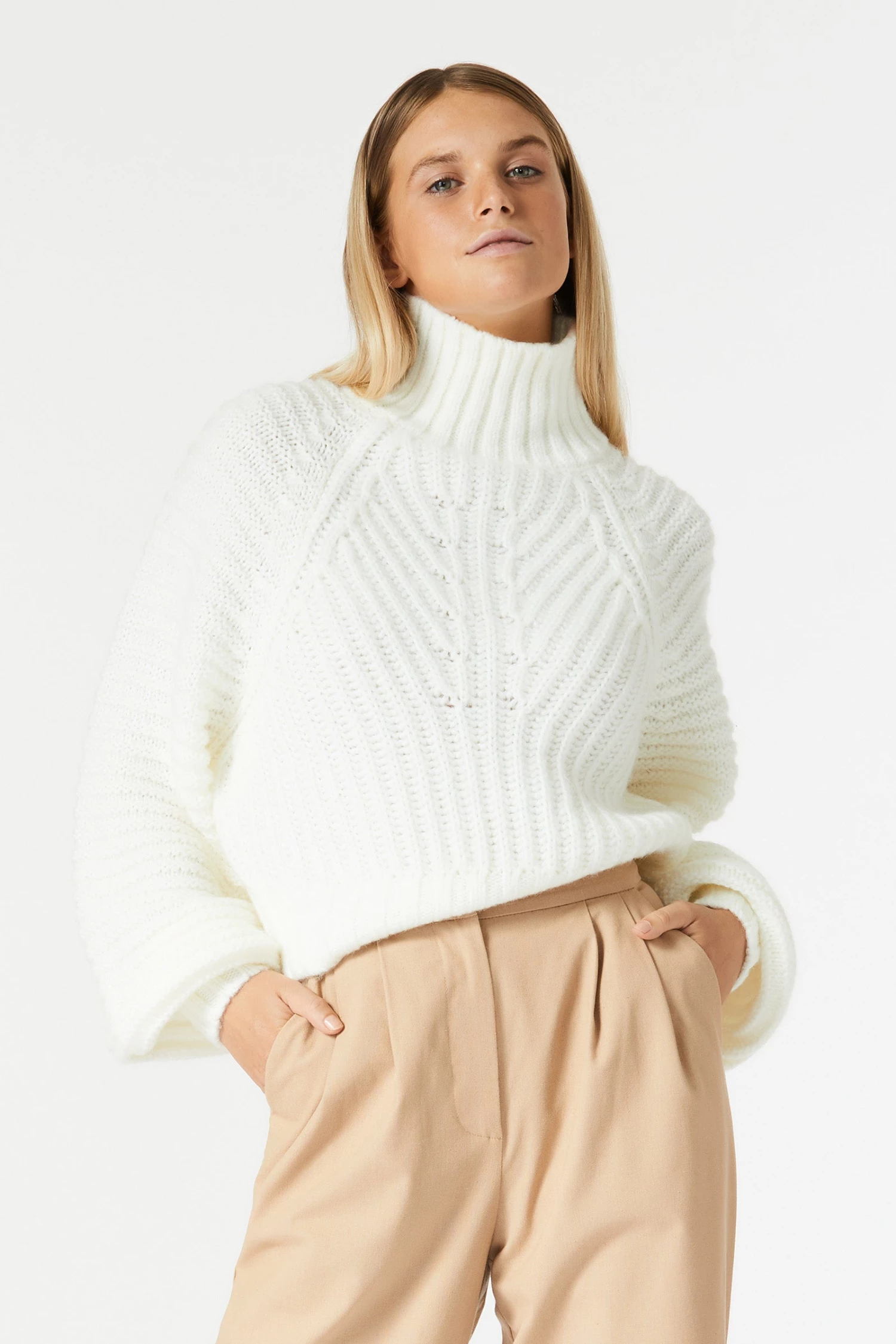 San Sloane Karsyn Knit White 11 San Sloane Karsyn Knit White