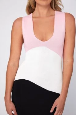 By Johnny Tess Tri Colour Midi Dress 11 By Johnny Tess Tri Colour Midi Dress