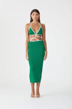 San Sloane Gabby Midi Dress