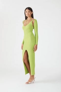 San Sloane Galen Midi Dress