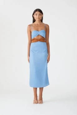 San Sloane Blaise Midi Dress
