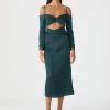 San Sloane Bowie Midi Dress
