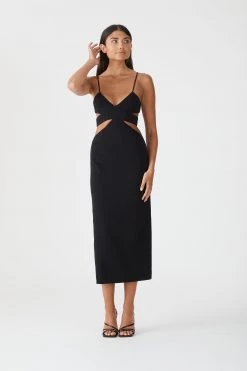 San Sloane Akira Midi Dress