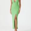 New Arrivals San Sloane Karis Midi Dress Lime